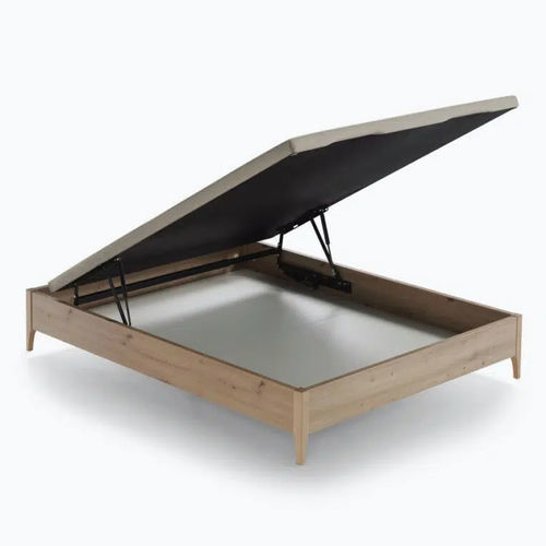 Letto matrimoniale - Waterlilly - Ecus Sleep, S.L.U. - contemporaneo / con base contenitore / in legno