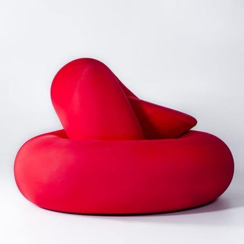 Poltrona a sacco design originale - NODONE - Gugliermetto Experience - in tessuto / in poliuretano / sfoderabile