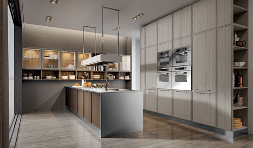 Cucina contemporanea - ESTETICA - Home srl - classica / in legno / con isola