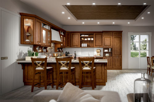 Cucina classica - CIACOLA - Home srl - in legno / in ottone / a L