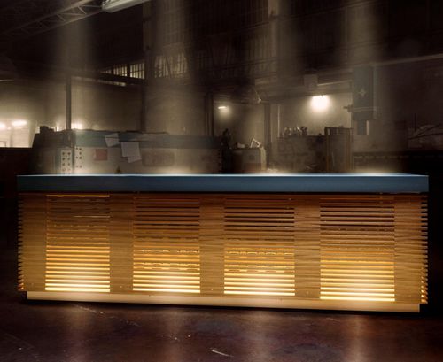 Cucina da esterno - Cecilia - Laboratorio Mattoni - contemporanea / in teak / in Corian®