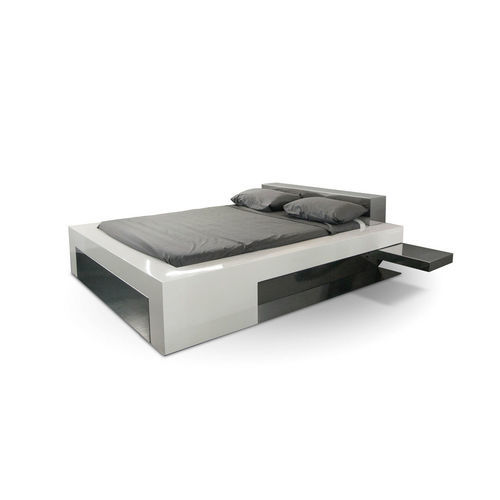 Letto matrimoniale - Assenzio - Laboratorio Mattoni - contemporaneo / con testiera / con comodini
