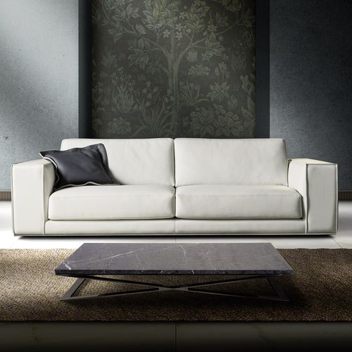 Divano contemporaneo - BLUES - Lof's - Interior - - in pelle