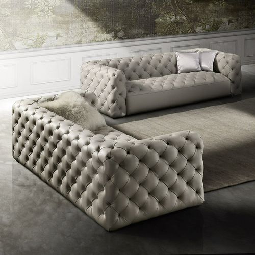 Divano chesterfield - BARNY - Lof's - Interior - - in pelle
