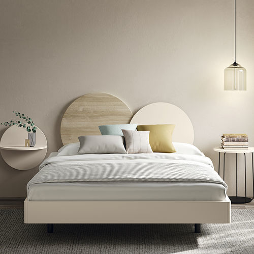 Testiera per letto matrimoniale - Bubble  - Mobenia - per letto singolo / contemporanea / in laminato