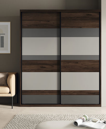 Armadio modulare - Flag  - Mobenia - contemporaneo / in laminato / con porta scorrevole