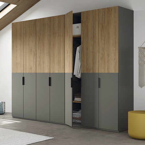 Armadio modulare - Harry  - Mobenia - contemporaneo / in laminato / con ante battenti