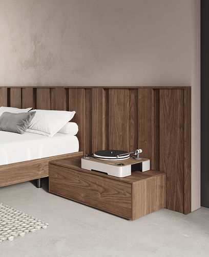 Testiera per letto matrimoniale - Hima  - Mobenia - per letto singolo / contemporanea / in laminato