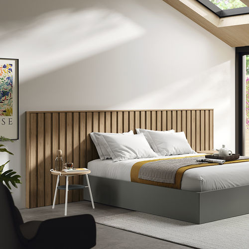 Testiera per letto matrimoniale - Mika  - Mobenia - per letto singolo / contemporanea / in laminato