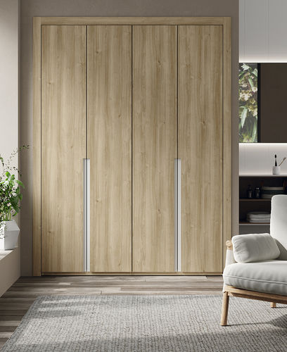 Armadio modulare - Split - Mobenia - contemporaneo / in laminato / con ante battenti