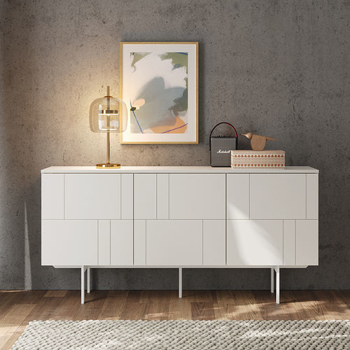 Credenza alta - Keyboard - Mobenia - contemporanea / in MDF laccato / in melaminico