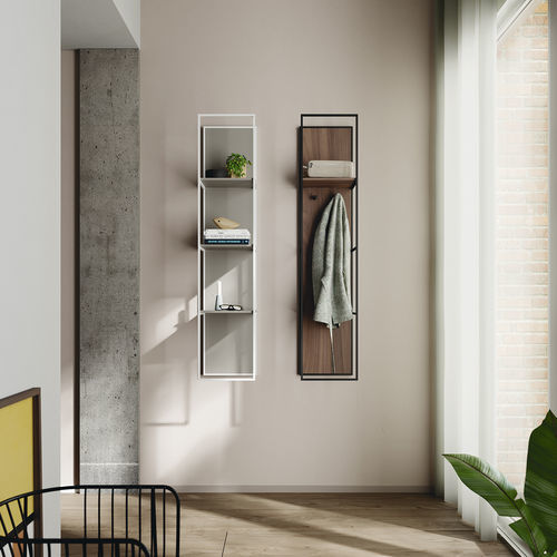 Mensola - Pin - Mobenia - contemporaneo / in MDF laccato / in metallo