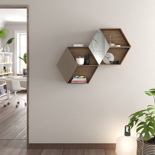 Mensola - Mel - Mobenia - modulare / contemporaneo / in MDF laccato