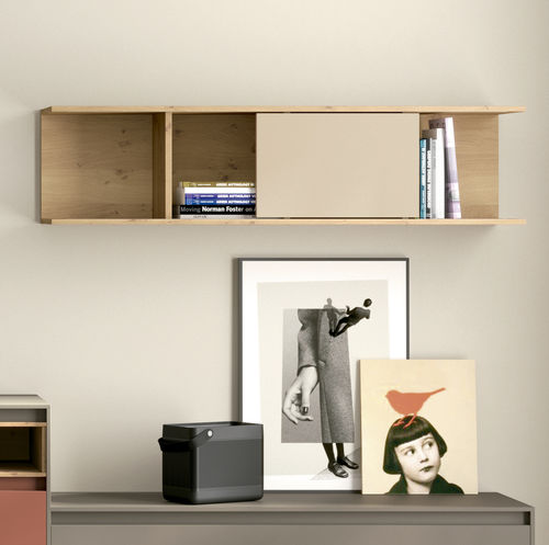 Mensola - Slide - Mobenia - contemporaneo / in MDF laccato / in melaminico