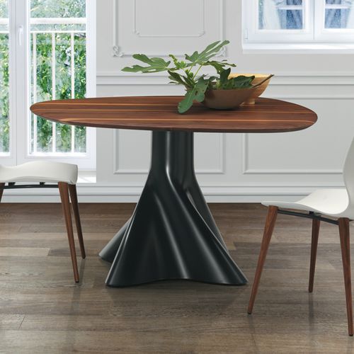 Tavolo da pranzo contemporaneo - SHIFT - Oliver B. Group srl - in noce / in frassino / in ceramica