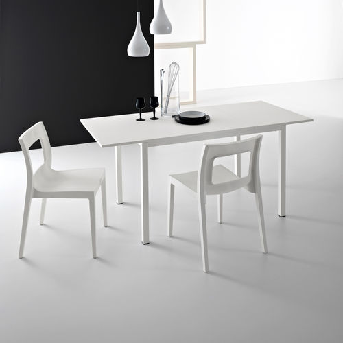 Tavolo contemporaneo - PLUTONE - Point srl - in metallo / con supporto in metallo / rettangolare