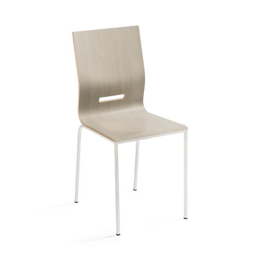Sedia contemporanea - MANU - Point srl - da interno / in faggio / epossidica