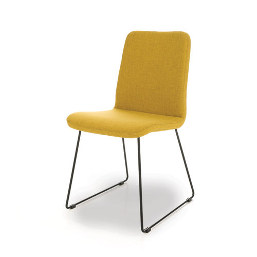 Sedia contemporanea - CLOE 3 - Point srl - da interno / in tessuto / imbottita