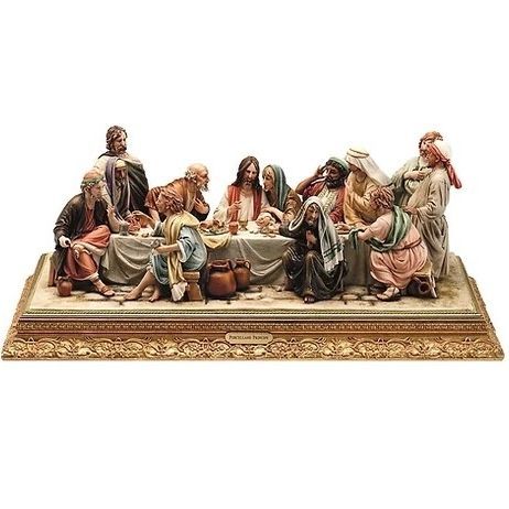 Scultura in porcellana - Last Supper - Porcellane Principe snc