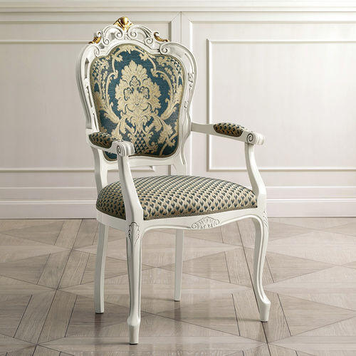 Sedia in stile - SFS017 - Prestige srl unipersonale - da interno / in tessuto / con supporto in faggio