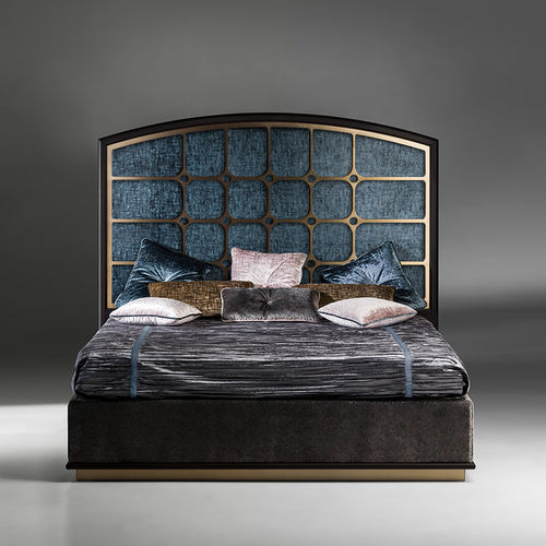 Letto matrimoniale - CVL023BB - Prestige srl unipersonale - contemporaneo / imbottito / con testiera
