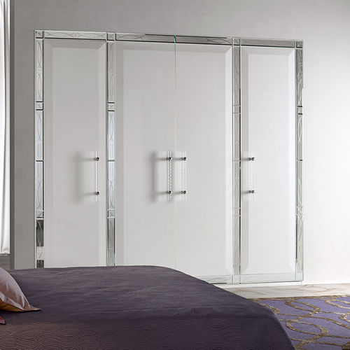Armadio classico - GDA02 - Prestige srl unipersonale - in legno laccato brillante / con ante battenti