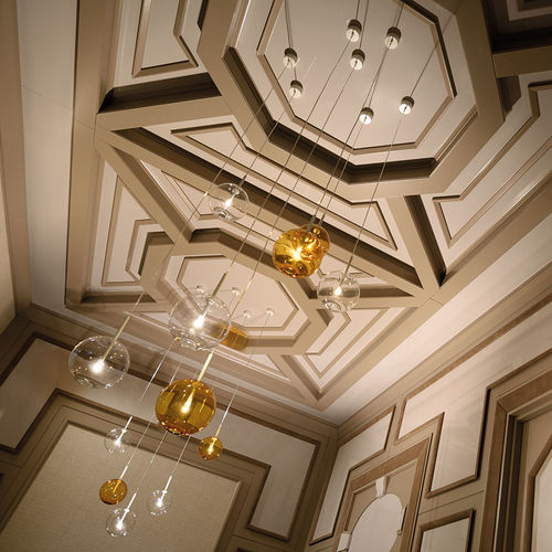 Lampada a sospensione - Prestige srl unipersonale - in vetro / contemporanea / con cavo