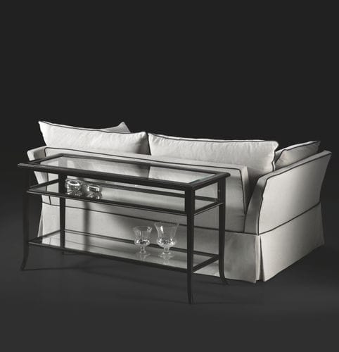 Consolle classica - CVB028 - Prestige srl unipersonale - in ciliegio / in vetro / rettangolare