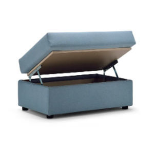 Pouf contemporaneo - N 7 GRENOUILLE - S.m.c. Italia srl - in tessuto / quadrato / rettangolare