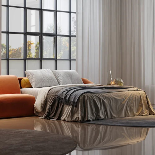 Divano modulare - JAM - S.m.c. Italia srl - d'angolo / letto / contemporaneo