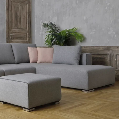 Divano modulare - HARLEM - S.m.c. Italia srl - d'angolo / contemporaneo / in tessuto