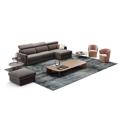 Divano modulare - GIADA - S.m.c. Italia srl - d'angolo / letto / moderno