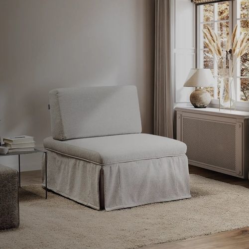 Poltrona classica - GRACE - S.m.c. Italia srl - in tessuto / in metallo / trasformabile