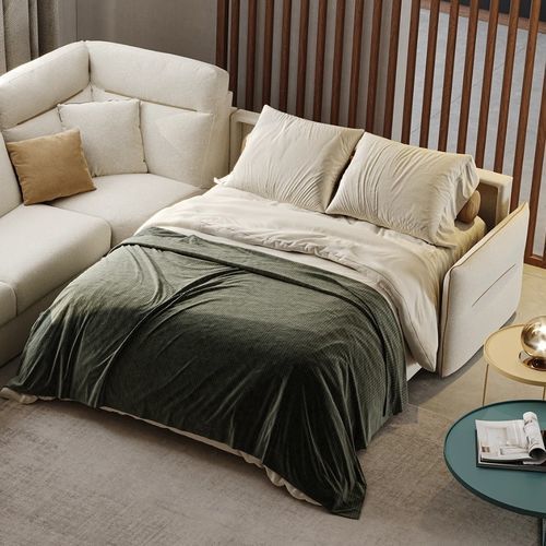 Divano modulare - KIKO - S.m.c. Italia srl - letto / classico / in tessuto