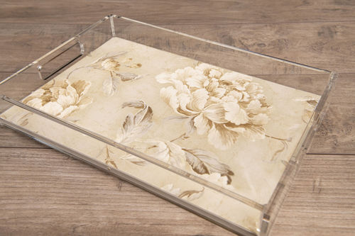 Vassoio di servizio in Plexiglas® - Clelia - Sezzatini srl - per uso residenziale / per camera d'hotel