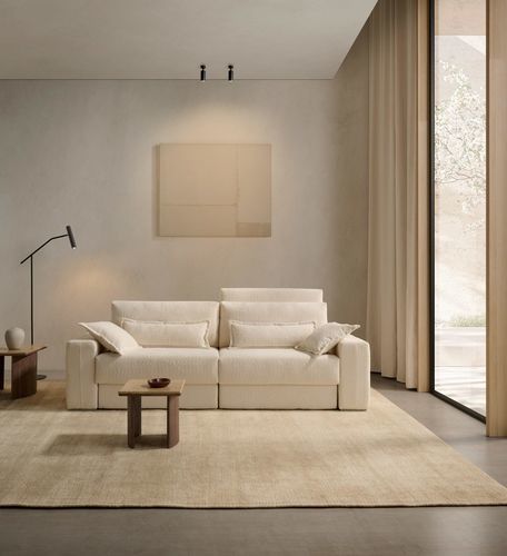Divano modulare - ARES - Tapizados Acomodel Yecla sl - d'angolo / letto / contemporaneo