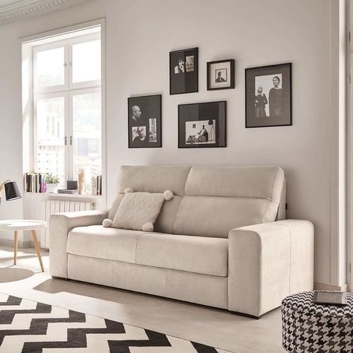 Divano letto - LORETO - Tapizados Acomodel Yecla sl - contemporaneo / per interni / in tessuto