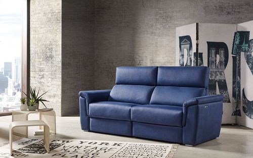 Divano compatto - SPACIO RELAX - Tapizados Acomodel Yecla sl - contemporaneo / in tessuto / in MDF