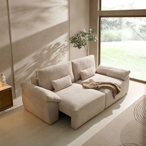 Divano modulare - LAYA - Tapizados Acomodel Yecla sl - d'angolo / letto / minimalista