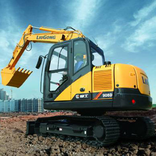 Escavatore mini - 908D - Guangxi Liugong Machinery Co. Ltd. - cingolato / compatto / ergonomico