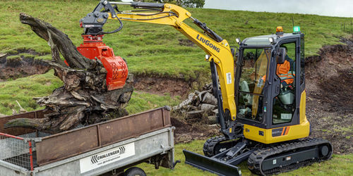 Escavatore cingolato - 9027F - Guangxi Liugong Machinery Co. Ltd. - compatto / per cantiere / diesel