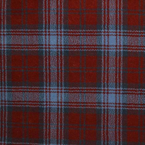Moquette tessuta - LINDSAY BLUE TARTAN - STEVENS AND GRAHAM - in lana / in nylon / per il settore terziario