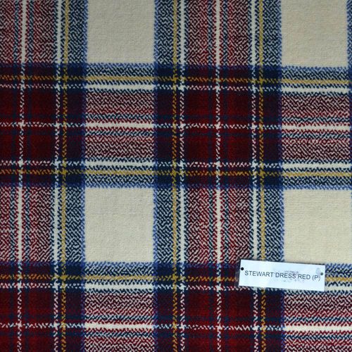 Moquette tessuta - STEWART DRESS RED TARTAN  - STEVENS AND GRAHAM - in lana / in nylon / per il settore terziario