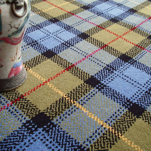 Moquette tessuta - FARQUHARSON ANCIENT TARTAN - STEVENS AND GRAHAM - in lana / in nylon / per il settore terziario