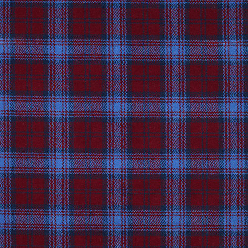 Moquette tessuta - LINDSAY BLUE TARTAN - STEVENS AND GRAHAM - in nylon / in lana / a quadretti