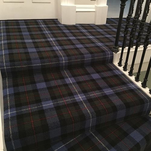Moquette tessuta - ROBERTSON HUNTING TARTAN - STEVENS AND GRAHAM - in nylon / in lana / a quadretti