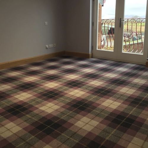 Moquette tessuta - THISTLE TARTAN - STEVENS AND GRAHAM - in nylon / in lana / a quadretti