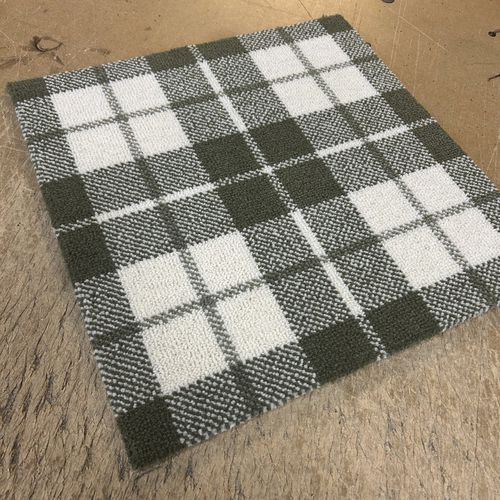 Tappeto classico - GLENFERN WOOD TARTAN - STEVENS AND GRAHAM - a quadretti / in nylon / in lana