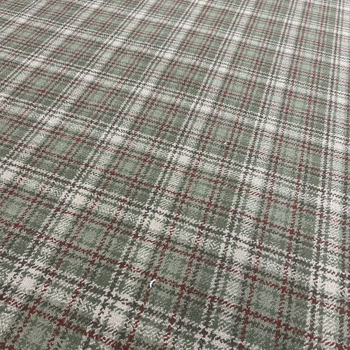 Tappeto classico - JURA TARTAN - STEVENS AND GRAHAM - a quadretti / in lana / rettangolare