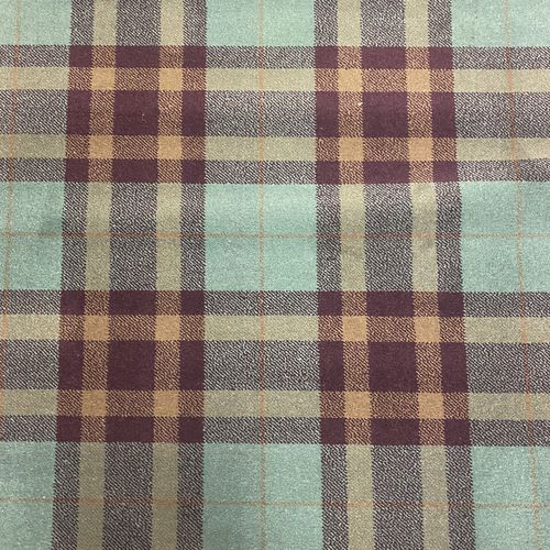 Tappeto classico - LOCHAN UAINE TARTAN - STEVENS AND GRAHAM - a quadretti / in nylon / in lana